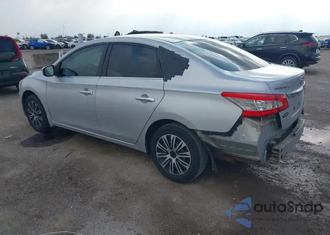 2013 Nissan Sentra Sv из США, поврежденный, VIN 3N1AB7AP8DL613966